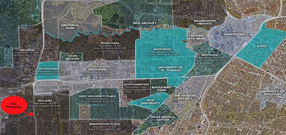 SWC of West Loop 610 and Bissonnet Bellaire Texas, 77401 | CONVENIENT COMMERCIAL LAND