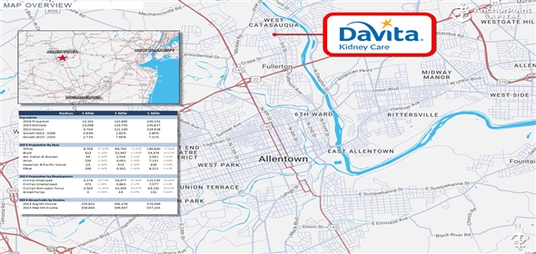 1220 3rd St, Fullerton, Whitehall Pennsylvania, 18052 | DaVita Kidney Care
