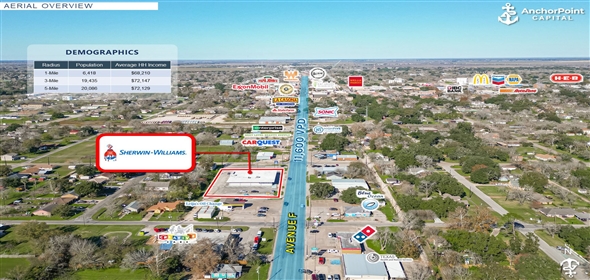 2900 Avenue F, Bay City Texas, 77414 | Sherwin Williams