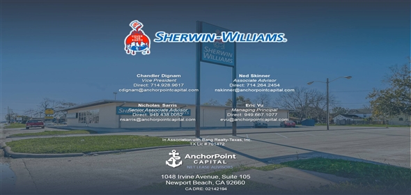 2900 Avenue F, Bay City Texas, 77414 | Sherwin Williams