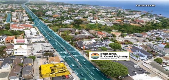 3732 East Coast Hwy, Corona Del Mar California, 92625 | Exclusive Storefront Retail