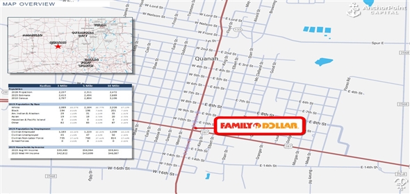 1001 S Main St Quanah Texas, 79252 | Family Dollar