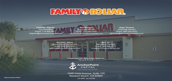 1001 S Main St Quanah Texas, 79252 | Family Dollar