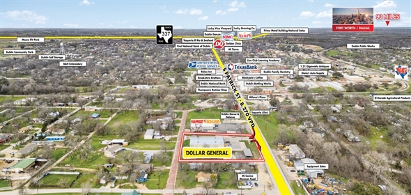 400 S Patrick St Dublin Texas, 76446 | Dollar General | Build-to-Suit Construction Dublin, TX