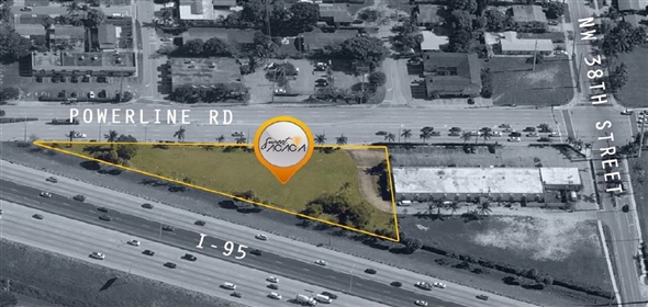3939 Powerline Rd, Fort Lauderdale Florida, 33309 | Convenient Commercial Land
