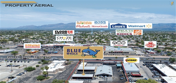 7210 E 22nd St Tucson Arizona, 85710 | Blue Whale Car Wash