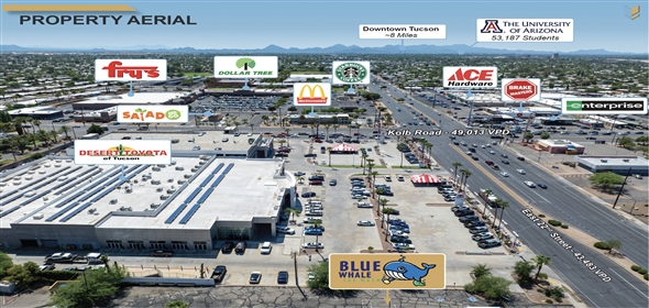 7210 E 22nd St Tucson Arizona, 85710 | Blue Whale Car Wash