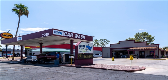 7210 E 22nd St Tucson Arizona, 85710 | Blue Whale Car Wash