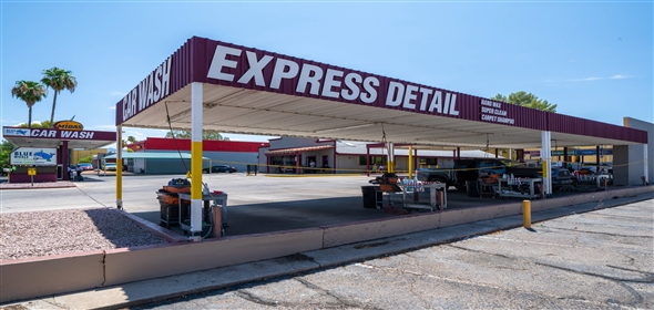 7210 E 22nd St Tucson Arizona, 85710 | Blue Whale Car Wash