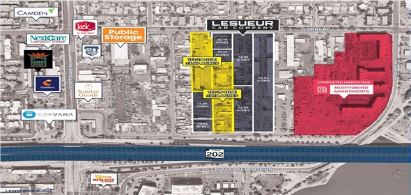 1035 E Curry Rd & 1050 E Gilbert Rd Tempe Arizona, 85280 | Tempe Redevelopment Opportunity Zone