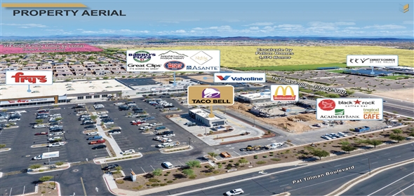 16346 W Pat Tillman Blvd Surprise Arizona, 85387 | Taco Bell 20-Year Absolute NNN Ground Lease