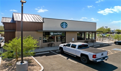 6032 S 16th St Phoenix Arizona, 85042 | Grocery-Anchored Starbucks | Double Drive-Thru
