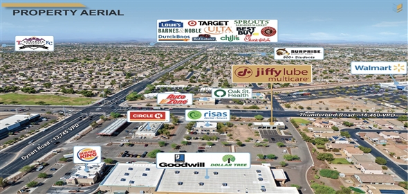 13051 W Thunderbird Rd El Mirage Arizona, 85335 | Brand New Construction Jiffy Lube
