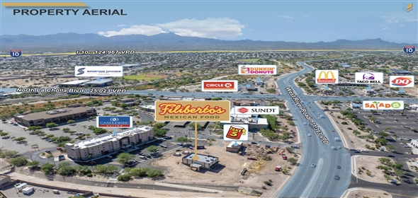 1987 W River Rd Tucson Arizona, 85704 | Brand New Construction Filiberto's - Tucson, AZ