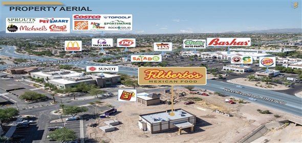1987 W River Rd Tucson Arizona, 85704 | Brand New Construction Filiberto's - Tucson, AZ