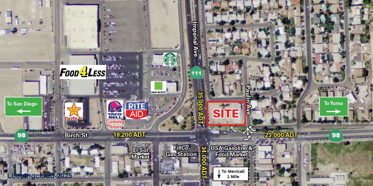 Commercial Land for Lease in Calexico
