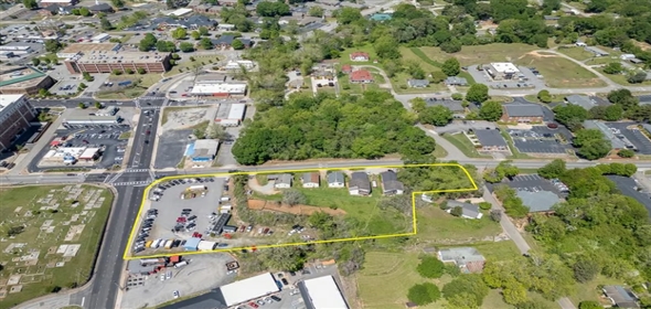 116 E Maple Street Cumming Georgia, 30040 | Prime Double Corner Lot in the Heart of Downtown Cumming