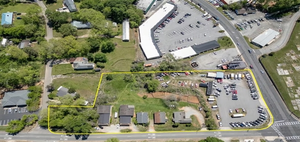 116 E Maple Street Cumming Georgia, 30040 | Prime Double Corner Lot in the Heart of Downtown Cumming