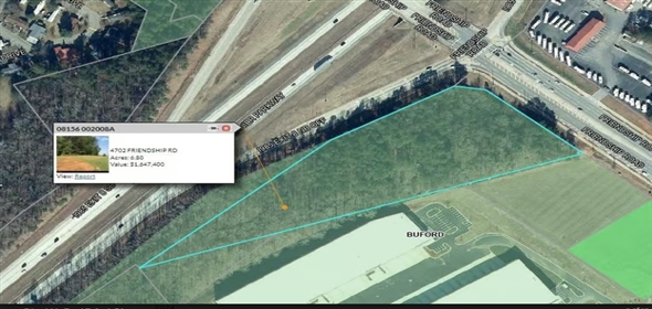 4702 Friendship Road Buford Georgia, 30519 | Prime 18.51-Acre Commercial Opportunity