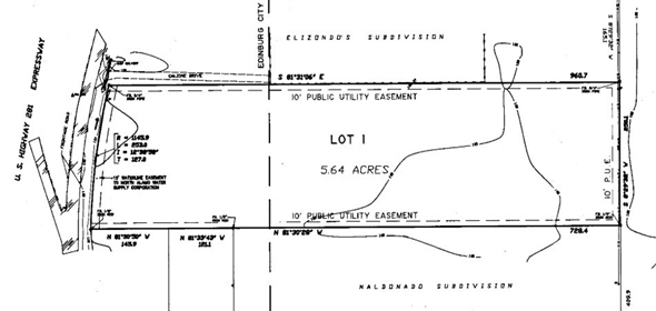5504 EXPRESSWAY 281 Edinburg Texas, 78539 | Exclusive Commercial Land