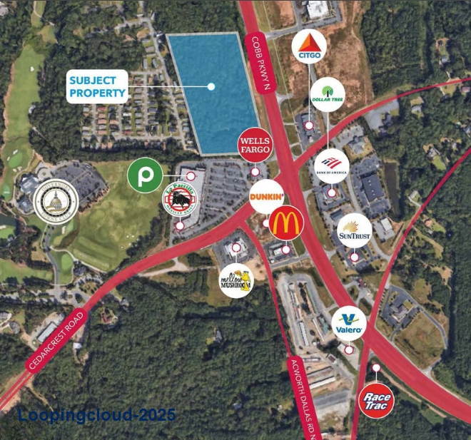 Land for Sale in Acworth Georgia 30101