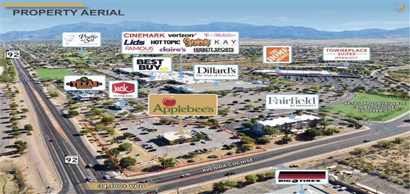 3899 El Mercado Loop Sierra Vista Arizona, 85635 | Prime Applebee’s Investment