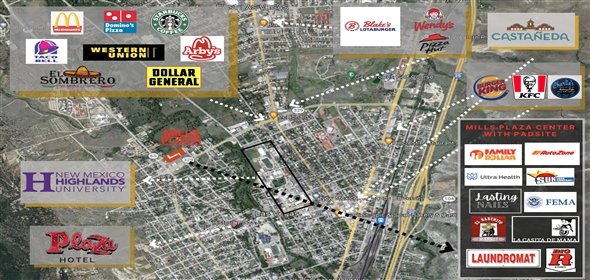 206-250 Mills Avenue Las Vegas Las Vegas New Mexico, 87701 | Mills Plaza