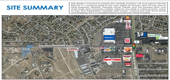 1350 Southern Boulevard SE Albuquerque New Mexico, 87124 | Centrally Located Land
