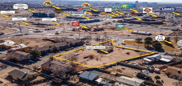 1303 Menaul Boulevard NW Albuquerque New Mexico, 87107 | Exclusive Land for Sale