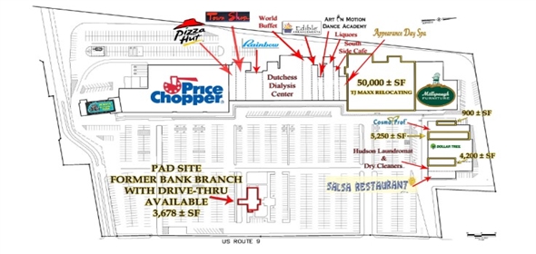 2585 South Road Poughkeepsie New York, 12601 | Former Bank - Pad Site Available