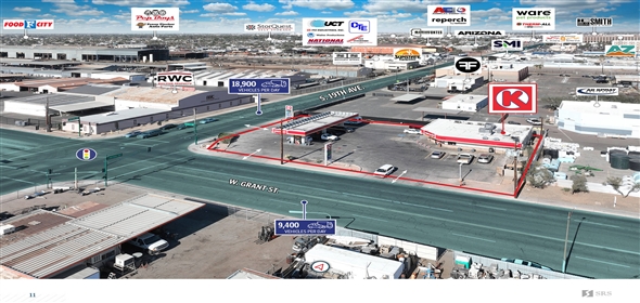 1834 W. Grant Street Phoenix Arizona, 85007 | Phoenix, AZ - Circle K