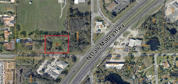 19107 Geraci Road Lutz Florida, 33548 | Vacant Land zoned BPO for Professional/Medical Office at N Dale Mabry & Geraci Rd-Lutz FL