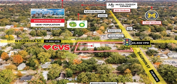 2550 Dauphin St. Mobile Alabama, 36606 | CVS – Mobile, AL