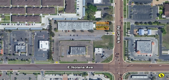 601 E. Nolana Ave. Mc Allen Texas, 78504 | Build-to-Suit Pad Site