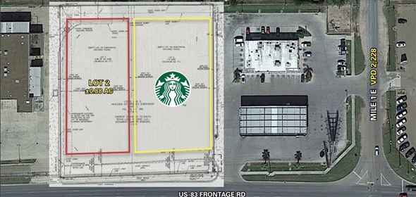 US-83 Frontage Rd and Mile 1E Mercedes Texas, 78570 | Commercial Land