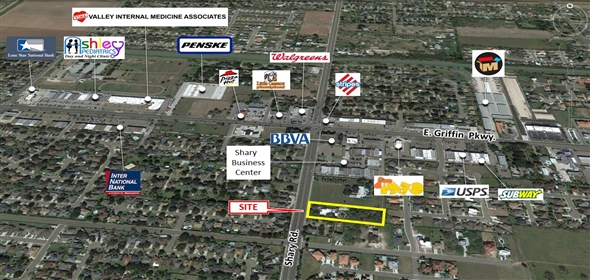 2018 N. Shary Rd. Mission Texas, 78572 | Exclusive Land for Sale