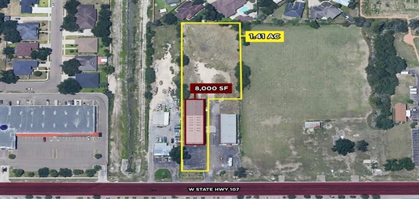 3911 W State Highway 107 Edinburg Texas, 78539 | Industrial Building