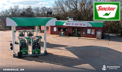 1001 N Harvey Rd, Seminole Oklahoma, 74868 | Sinclair Gas Station