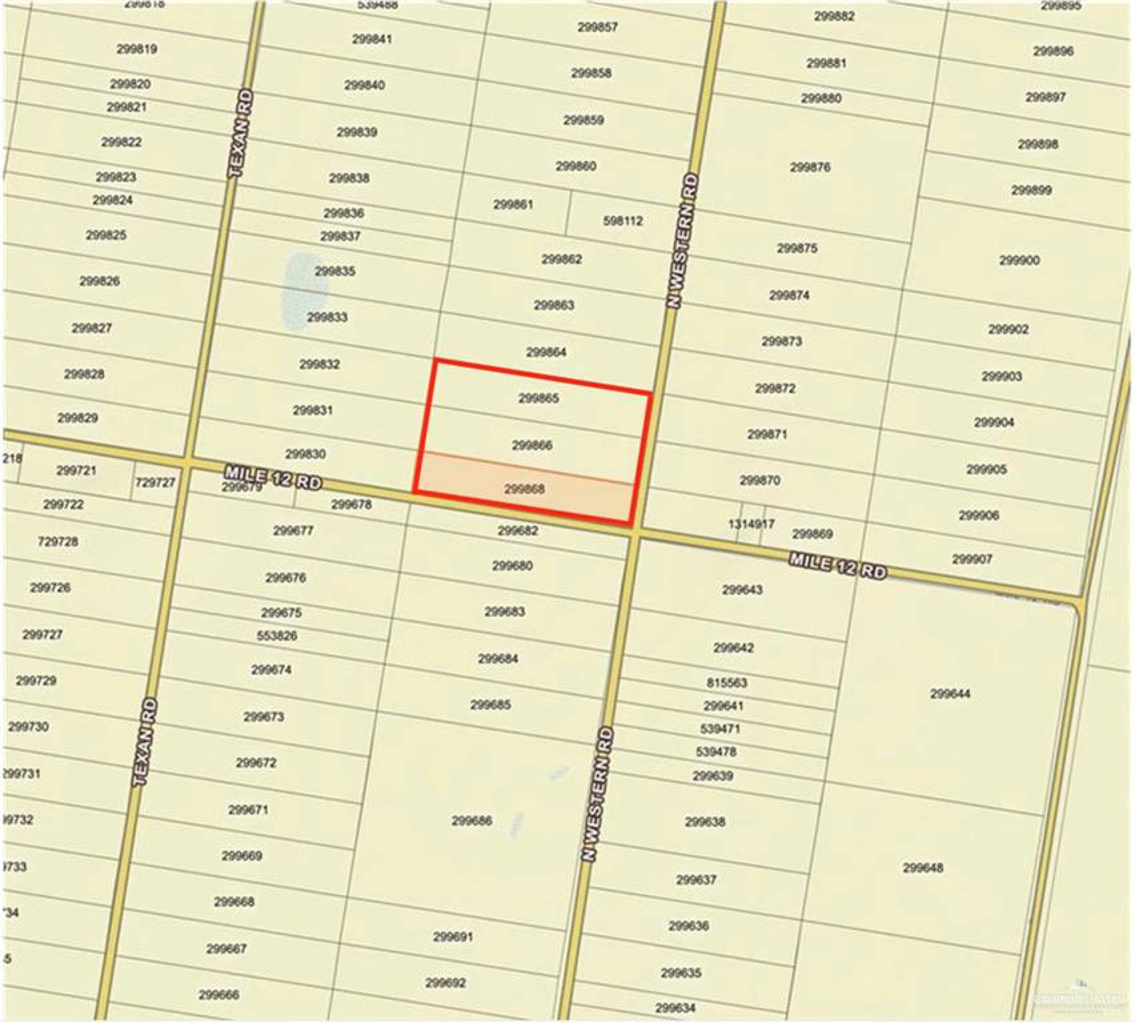 Land for Sale in Mission Texas 78574