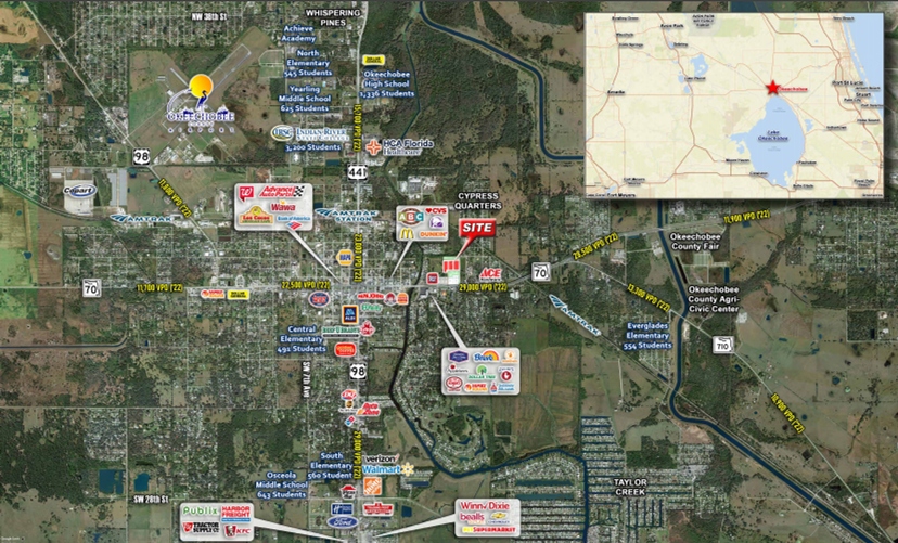 Commercial Property for Sale in Okeechobee Florida 34972