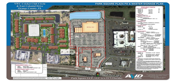 12189 East Colonial Drive Orlando Florida, 32826 | Park Square Plaza - Final Leasing