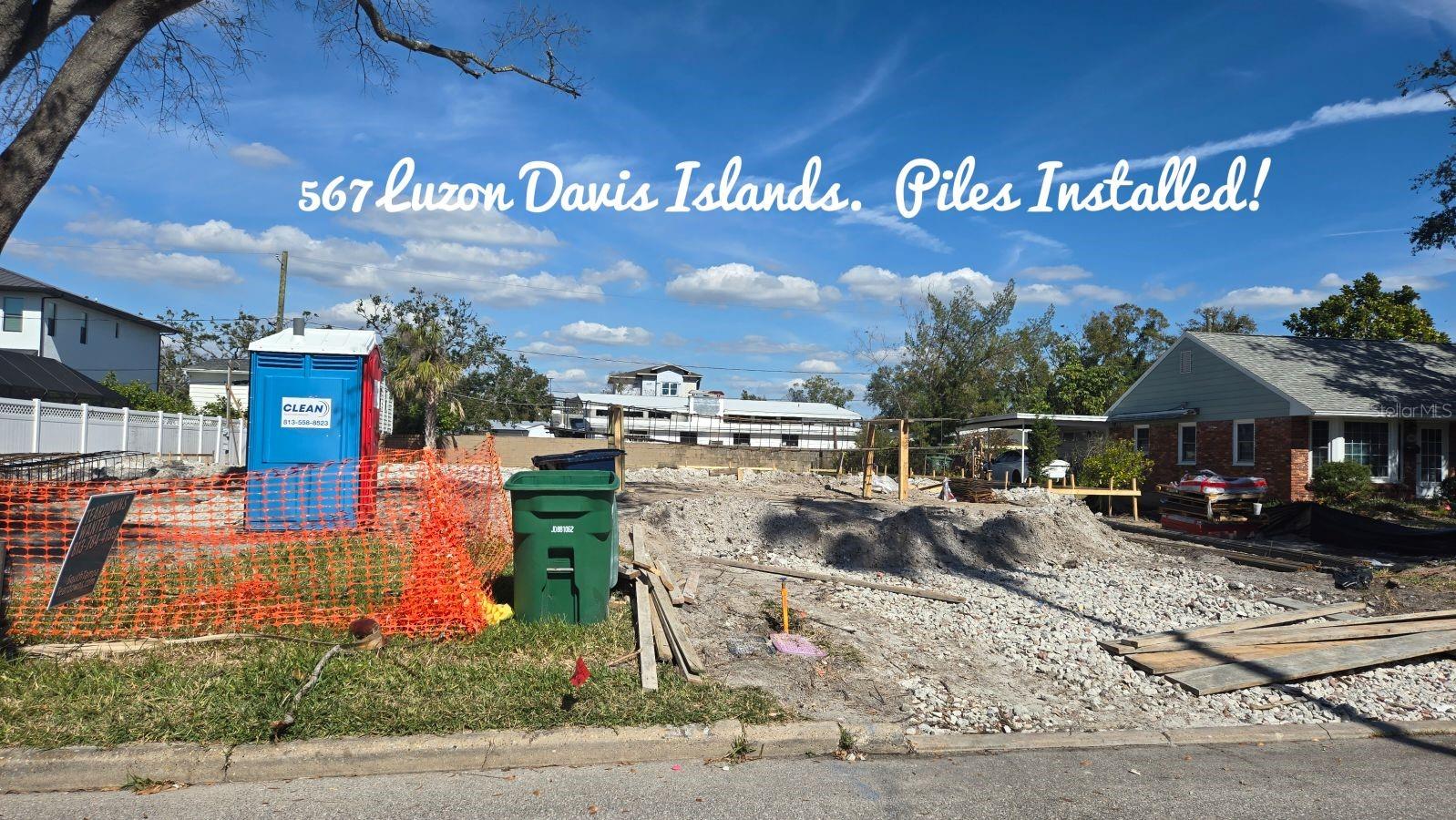 Property Under Construction at 567 Luzon Ave Tampa