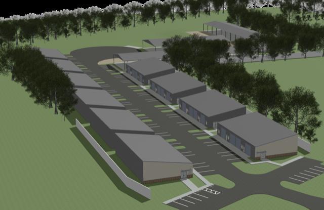 New Brand Industrial Space for Lease