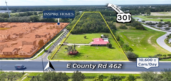 4974 CR 134 Wildwood Florida, 34785 | Wildwood 5.5 Acres Fully Entitled Multifamily Land