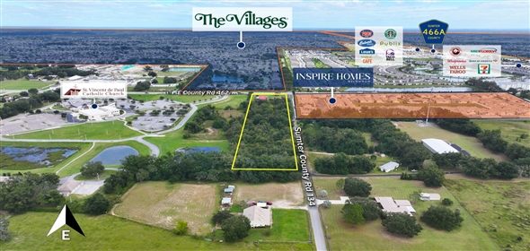 4974 CR 134 Wildwood Florida, 34785 | Wildwood 5.5 Acres Fully Entitled Multifamily Land