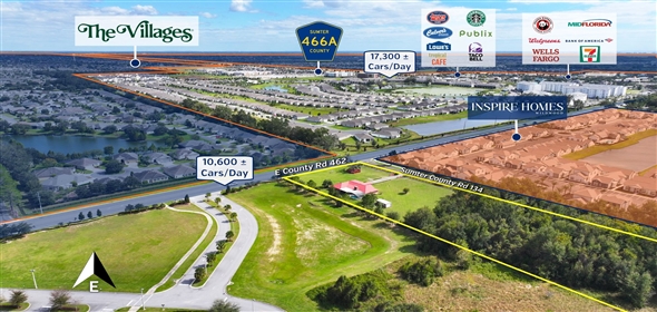 4974 CR 134 Wildwood Florida, 34785 | Wildwood 5.5 Acres Fully Entitled Multifamily Land