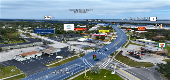 938 Dixon Blvd Cocoa Florida, 32922 | Cocoa Single Tenant NN Retail Site