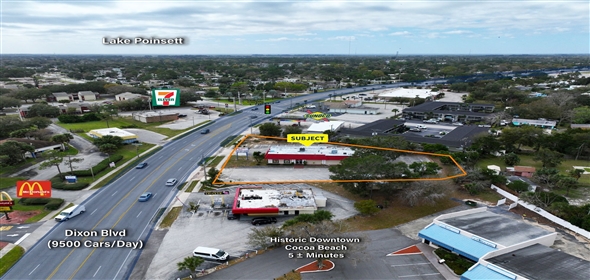 938 Dixon Blvd Cocoa Florida, 32922 | Cocoa Single Tenant NN Retail Site