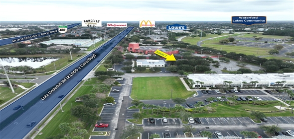 11886 Lake Underhill Rd Orlando Florida, 32825 | Waterford Lakes Class 'A' Medical Office For Lease