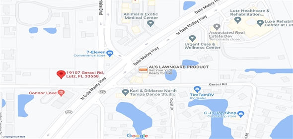 19107 Geraci Road Lutz Florida, 33548 | Vacant Land zoned BPO for Professional/Medical Office at N Dale Mabry & Geraci Rd-Lutz FL